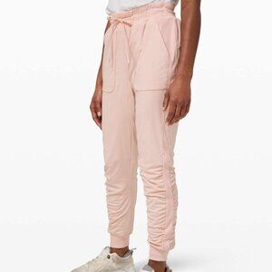 lululemon athletica Pink Drawstring Track Joggers